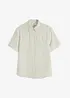 Kortermet bluse med brystlomme, bonprix
