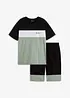 T-skjorte og trikot-bermudashorts (2-delt sett), bonprix