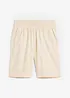 Bermudashorts i lin og viskose, bonprix