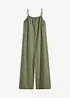 Jumpsuit i lett lin-viskose-miks, bonprix