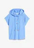 Henley-shirt med hette, bonprix