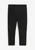 Caprileggings i bomullsmiks, bonprix
