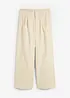 Wide Leg-jeans, High Waist, komfortlinning, bonprix