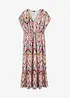Maxikjole med print, bonprix