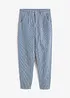 Barrel-jeans, Mid Waist, stripet, bonprix