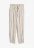 Musselin-bukse med smock-linning, bonprix