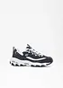 Chunky sneakers i skinn fra Skechers, Skechers