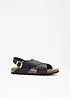 Sandaler i skinn, bonprix