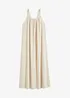 Kjole med stropper i lett crepe, bonprix