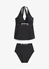 Tankini (2-delt sett) av resirkulert polyamid, bonprix