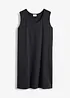 Kort jersey-kjole med A-fasong, uten arm, bonprix