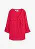 Langermet bluse i lett viskose med V-hals, bonprix