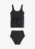Tankini med frynser (2-delt sett), bonprix