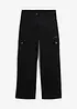 Cargojeans i bomull, Mid Waist, bonprix
