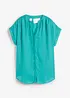 Blusetunika i georgette-materiale, bonprix