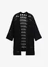 Hullstrikket cardigan med lurex, bonprix