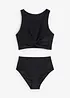 Bustier-bikini (2-delt sett) av resirkulert polyester, bonprix