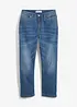 Termojeans med flannelfôr, Slim Fit, tapered, bonprix