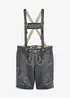 Drakt-shorts av imitert skinn, bonprix
