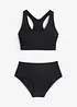Bustier-bikini (2-delt sett) med bryterrygg, bonprix