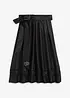 Dirndl-forkle i villsilke-look, bonprix
