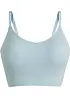 Feel Comfort Seamless-BH-topp i ribbemateriale, bonprix