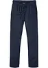 Regular Fit slip on-bukse med linandel, Straight, bonprix