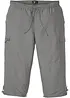 ¾-lang bukse av mikrofiber med komfortsnitt, Regular Fit, bonprix