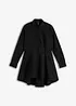 Lang bluse med volang, bonprix