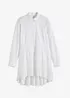 Lang bluse med volang, bonprix