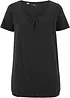 Topp i 100% bomull, kortermet, bonprix