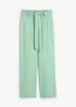 Culotte i luftig linmiks, bonprix
