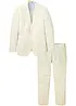 Dress i luftig linmiks, Regular Fit (2-delt sett), bonprix