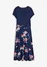 Jerseykjole med blomsterprint, bonprix
