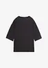 Oversized topp i ren økologisk bomull, bonprix