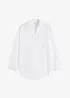 Oversized bluse av ren bomull, bonprix