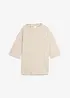 Oversized topp i ren økologisk bomull, bonprix