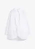 Bluse med forlenget bakstykke av 100% bomull, bonprix