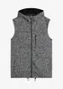 Strikket fleecevest, bonprix