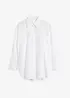 Oversized bluse av ren bomull, bonprix