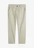 Relaxed Fit stretch-chinos med økologisk bomull, Straight, bonprix