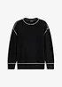 Genser med resirkulert bomull, Loose Fit, bonprix