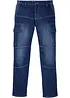 Regular Fit-cargojeans med stretch, Straight, bonprix
