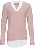 Genser med isydd bluse, bonprix