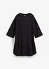 Oversized, lang topp i 100% økologisk bomull, bonprix
