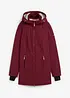Lang funksjons-softshelljakke med teddyfleece, bonprix
