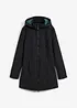 Lang funksjons-softshelljakke med teddyfleece, bonprix