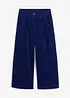 Vid culotte i stretch-cord med High Waist-komfortlinning, 7/8-lengde, bonprix