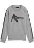 Sweatshirt i myk bomullsmiks, bonprix