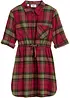 Blusekjole av flanell, bonprix